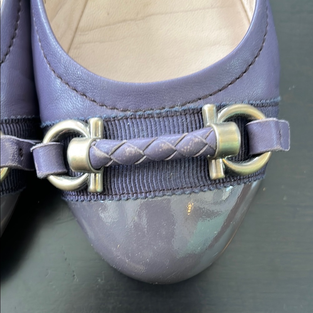 Salvatore Ferragamo Women's Lilac Limoges Flats - Picture 4 of 7